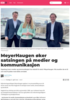 MeyerHaugen øker satsingen på medier og kommunikasjon