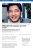 Miljøaktivist angrepet av tretti menn