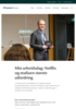 Min normalarbeidsdag Min arbeidsdag: Netflix og mafiaen største utfordring -Vi konkurrerer med Netflix om å skape de beste brukeropplevelsene, men for å fortjene å være bank må vi ta virkelig ta antihvitvask på alvor. Lykkes vi
med det, gjør vi verden...