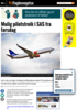 Mulig pilotstreik i SAS fra torsdag