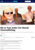 Nå er han leder for Norsk Journalistlag