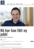 Nå har han fått ny jobb!