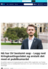 Nå har SV bestemt seg: - Legg ned Kringkastingsrådet og erstatt det med et publikumsråd