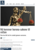 Nå kommer korona-sakene til retten