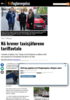 Nå krever taxisjåførene tariffavtale
