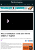 NASA-fartøy har sendt sine første bilder av Jupiter
