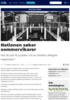 Nationen søker sommervikarer