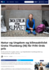 Natur og Ungdom og klimaaktivist Greta Thunberg (16) får Fritt Ords pris