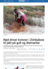 Nød driver kvinner i Zimbabwe til jakt på gull og diamanter