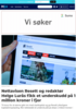 Nettavisen Resett og redaktør Helge Lurås fikk et underskudd på 1 million kroner i fjor
