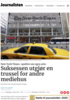 New York Times-spaltist om egen avis: Suksessen utgjør en trussel for andre mediehus