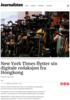 New York Times flytter sin digitale redaksjon fra Hongkong