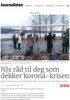 NJs råd til deg som dekker korona-krisen