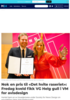 Nok en pris til «Det hvite raseriet»: Fredag kveld fikk VG Helg gull i VM for avisdesign
