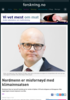Nordmenn er misfornøyd med klimainnsatsen