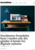 Nordmenn fremdeles best i verden når det gjelder å betale for digitale nyheter