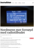 Nordmenn mer fornøyd med radiotilbudet