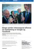 Norge samler internasjonal allianse for beskatning av Google og Facebook