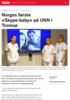 Norges første «Skype-baby» på UNN i Tromsø