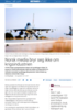 Norsk media bryr seg ikke om krigsindustrien