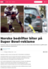 Norske bedrifter biter på Super Bowl-reklame