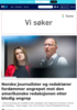 Norske journalister og redaktører fordømmer angrepet mot den amerikanske redaksjonen etter blodig angrep