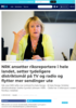 NRK ansetter riksreportere i hele landet, setter tydeligere distriktsmål på TV og radio og flytter mer sendinger ute