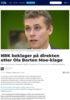NRK beklager på direkten etter Ola Borten Moe-klage