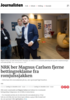 NRK ber Magnus Carlsen fjerne bettingreklame fra romjulssjakken