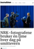 NRK-fotografene bruker én time hver dag på smittevern