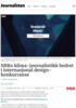 NRKs klima-journalistikk hedret i internasjonal design-konkurranse