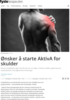 Ønsker å starte AktivA for skulder