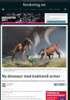 Ny dinosaur med knøttsmå armer