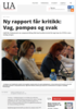 Ny rapport får kritikk: Vag, pompøs og svak
