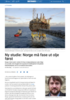 Ny studie: Norge må fase ut olje først