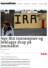 Nye IRA innrømmer og beklager drap på journalist
