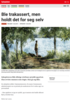 Nyheter Ble trakassert, men holdt det for seg selv