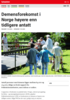 Nyheter Demensforekomst i Norge høyere enn tidligere antatt