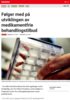 Nyheter Følger med på utviklingen av medikamentfrie behandlingstilbud