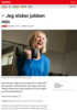 Nyheter - Jeg elsker jobben min