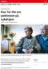 Nyheter Kan for lite om parkinson på sykehjem