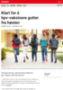 Nyheter Klart for å hpv-vaksinere gutter fra høsten