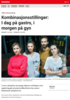 Nyheter Kombinasjonsstillinger: I dag på gastro, i morgen på gyn