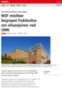 Nyheter NSF misliker begrepet fryktkultur om situasjonen ved UNN
