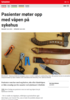 Nyheter Pasienter møter opp med våpen på sykehus