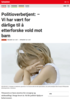 Nyheter Politioverbetjent: - Vi har vært for dårlige til å etterforske vold mot barn