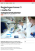Nyheter Regjeringen krever 3 i matte for sykepleierstudenter