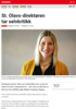 Nyheter St. Olavs-direktøren tar selvkritikk