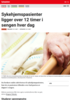 Nyheter Sykehjemspasienter ligger over 12 timer i sengen hver dag