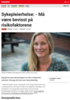 Nyheter Sykepleierhelse: - Må være bevisst på risikofaktorene